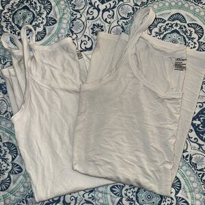 2 White Jockey Supersoft Cami